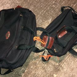 Set Of Canvas Travel Bags
