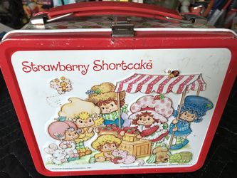 Vintage Strawberry Shortcake Lunchbox Made In 1981