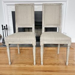 Comfy Modern Dining Chairs, Set Of Two