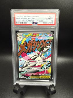 PSA 10 Mega Gardevor Ex Promo