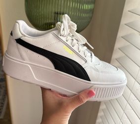 PUMA Karmen Rebelle Women 8 Leather Platform