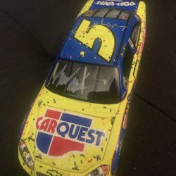 Autograph Mark Martin Car
