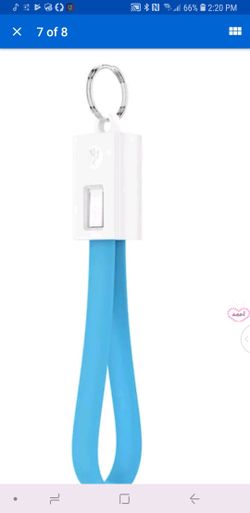 Portable Micro USB Data&Sync Charger Cable Cord for Samsung Huawei Keychain Cabl