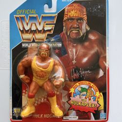 VINTAGE 1991 WWF HULK HOGAN FIGURE