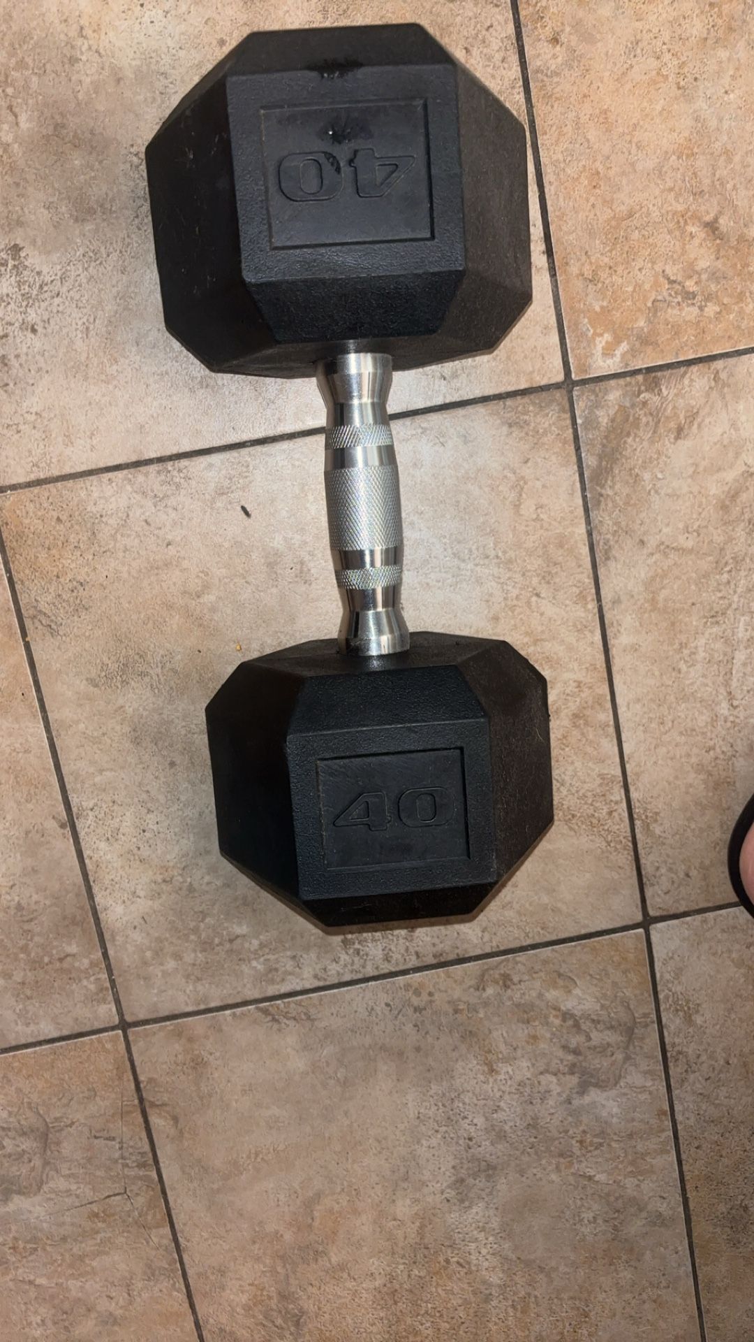 40 Pound Dumbbell