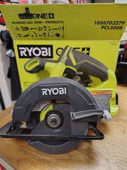 Ryobi 5 1/2 circular saw 18v tool only