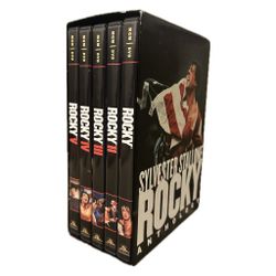 Rocky Anthology DVD Box Set -Sylvester Stallone (Good Condition)