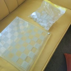 Glass Chess Board