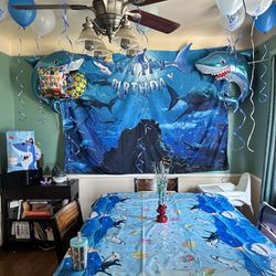 Shark Banner For Party