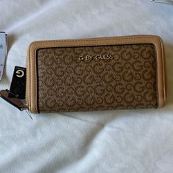 G By Guess Mocha Wallet