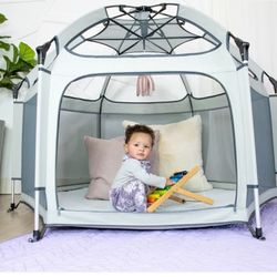 Pop ‘N ‘GO Indoor&aoudoor Kids Play Pen, Toddlers Too, Used Jus One Time In California, So, Brand New