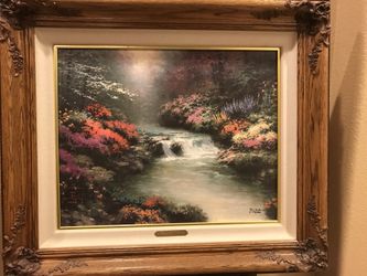 Thomas Kinkade “ Besides Still Waters “
