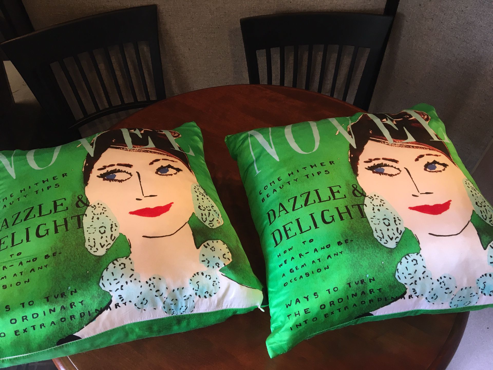 Two brand new Kate Spade pillows