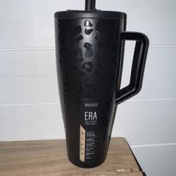Brumate Era Black Leopard Tumbler
