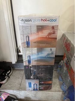 Dyson HP01 Pure Hot + Cool Desk Purifier, Heater & Fan | Brand New!!  Iron Blue!