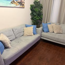 Grey couch