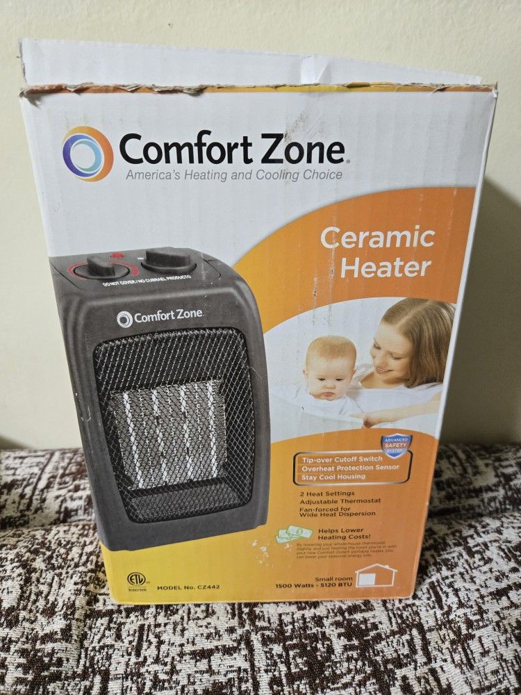 Comfort Zone Ceramic Heater