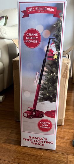 Mr. Christmas Santa's Tree Lighting Truck