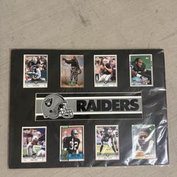 Old raiders collectible