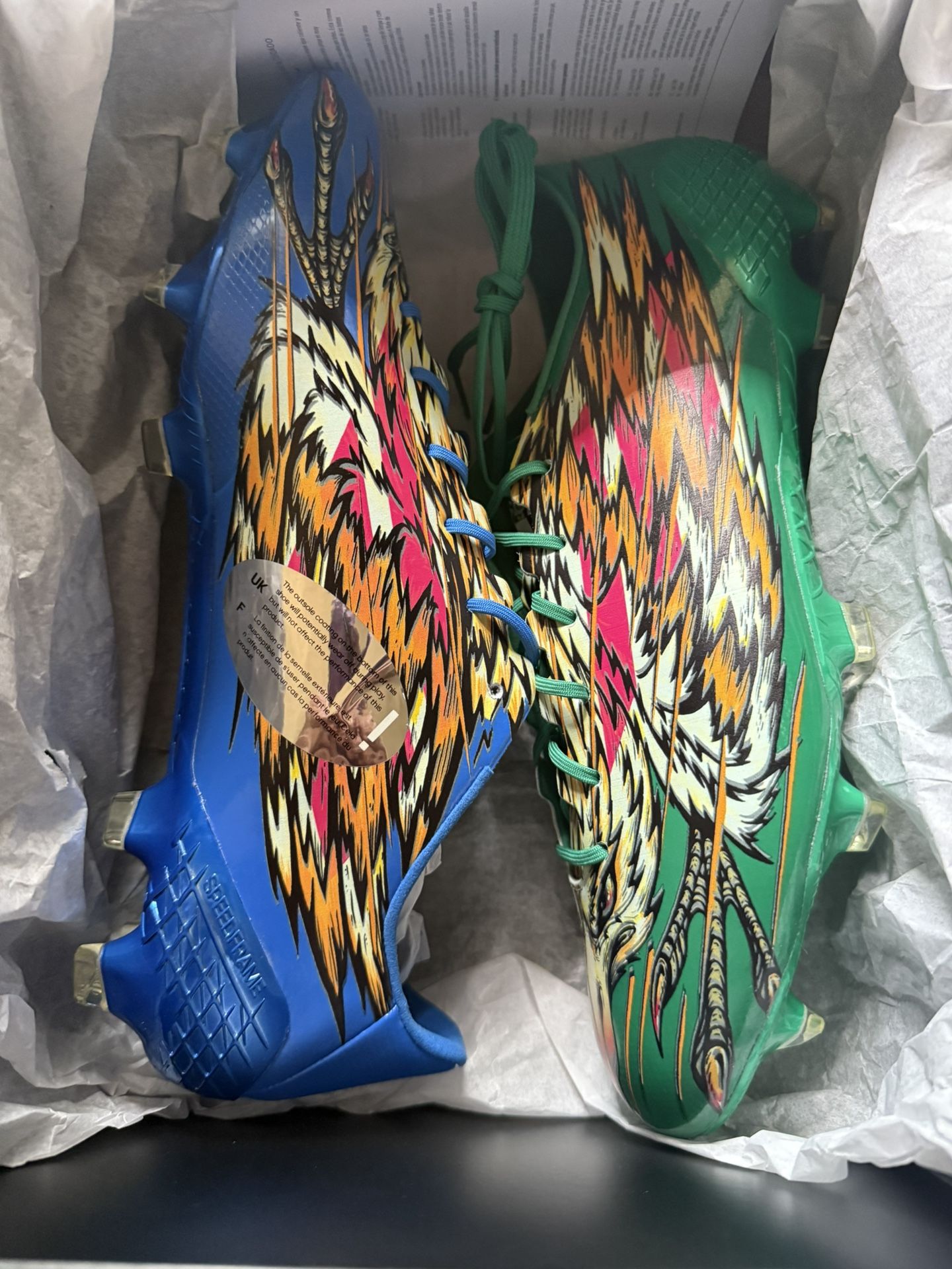 ADIDAS NIKY’S F50 GHOSTED ADIZERO CRAZYL