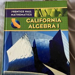 California Algrebra 1 Textbook