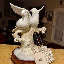 Nadal Porcelain Love Birds Made In Spain