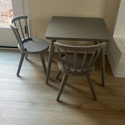Grey Toddler Dining Set