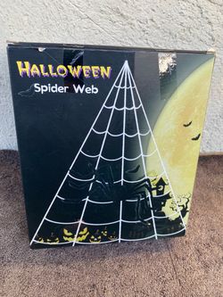 Halloween Spider Web Decoration