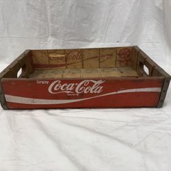 Wooden Coca Cola Crate