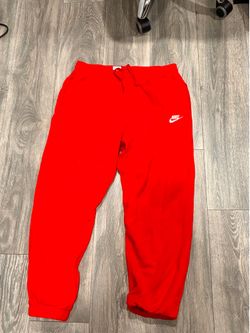 red nike sweats