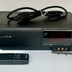 Vintage Panasonic AG1970P SVHS Editing Player Recorder w Remote Parts Only or Repair tap See More for All Info 
