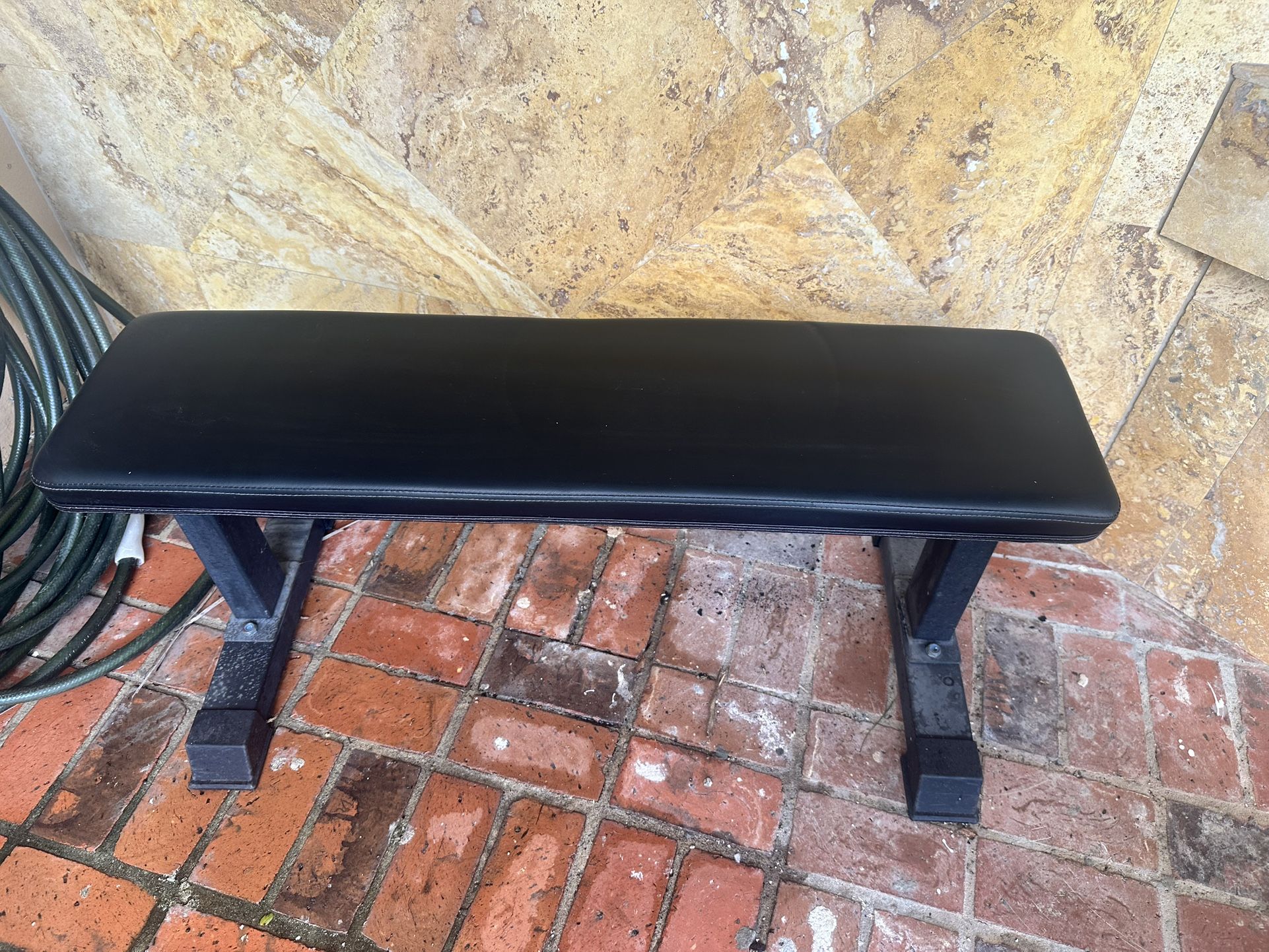 Black Workout Bench