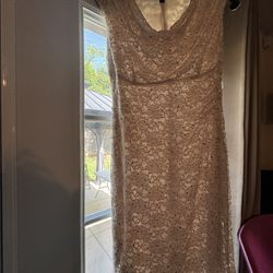 Champaign Colored Dress