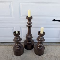 Large Candle Holders