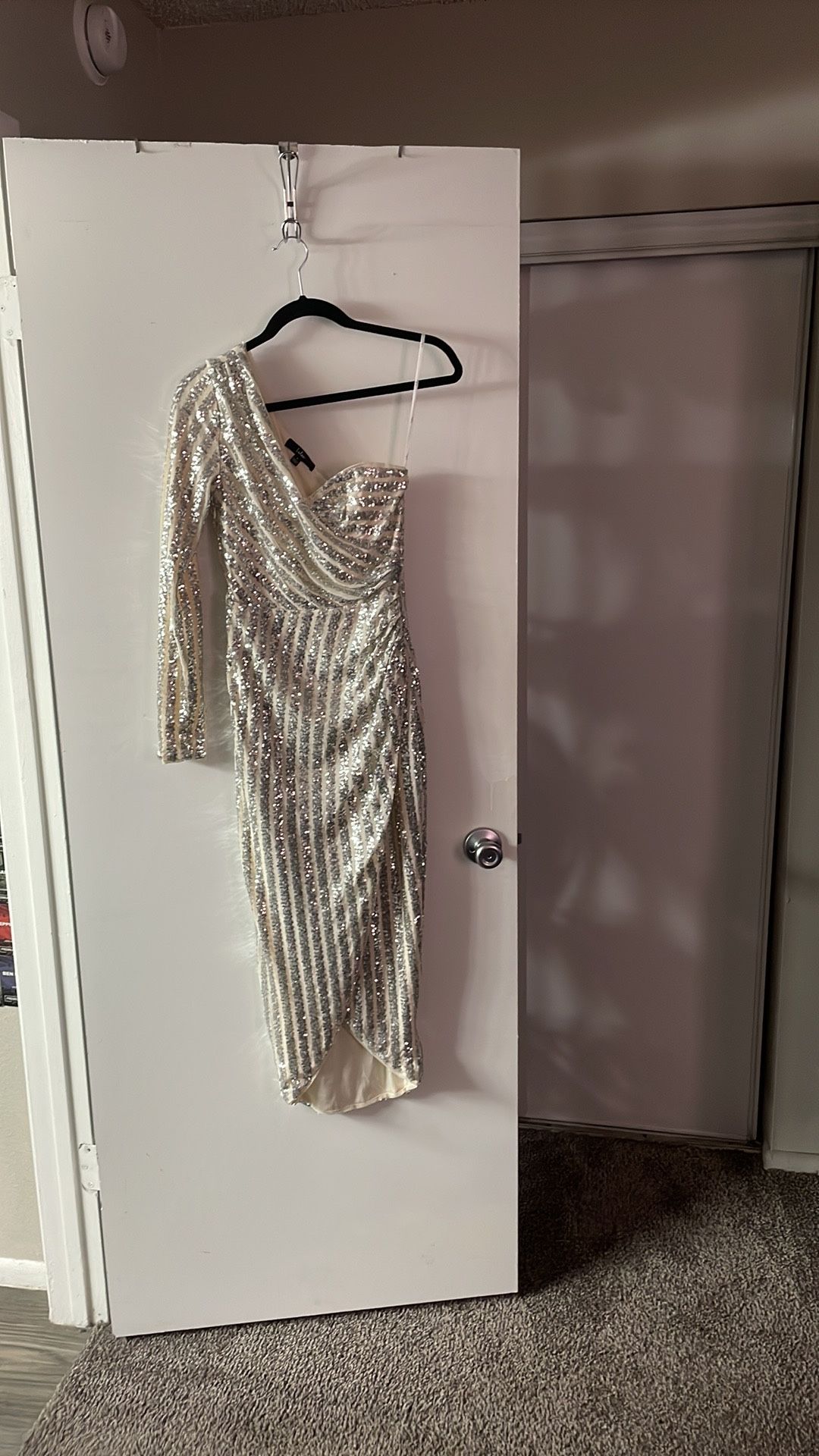 Lulu’s Silver Sequin Dress