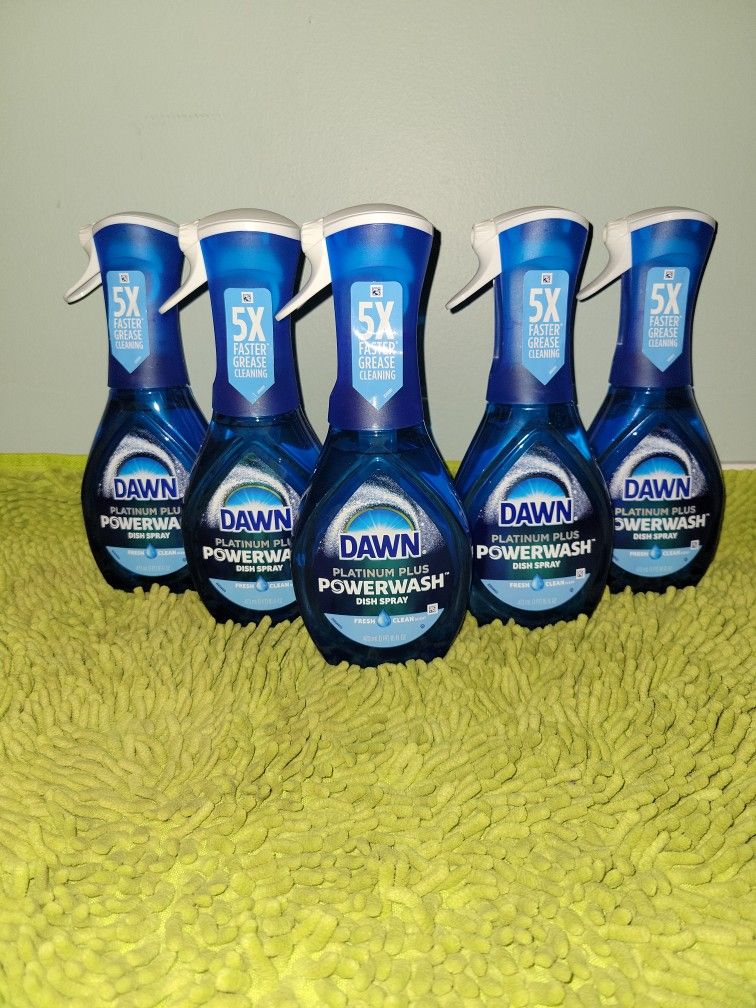 5 Dawn Powerwash 16oz Dish Spray Fresh Scent