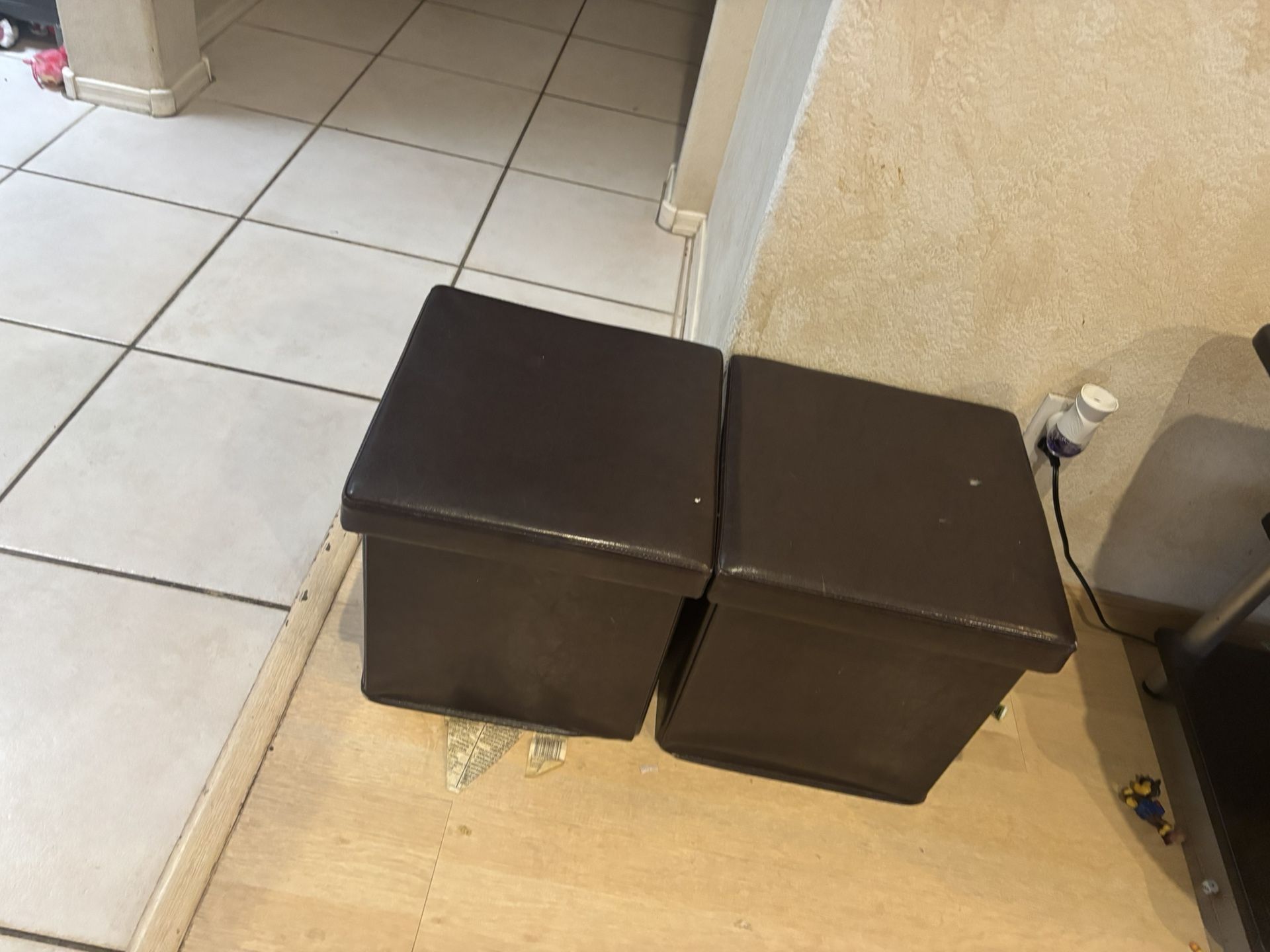 Ottoman Storage Bins