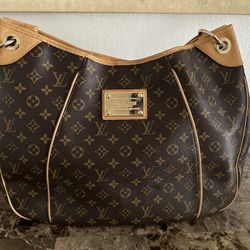 LOUIS VUITTON Galliera PM Monogram Canvas Hobo Shoulder Bag BEAUTIFUL!