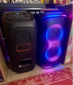 JBL ~ Partybox Live 120 Portable Bluetooth Speaker + LED Lights, Bass Boost, Karaoke (NO MIC)