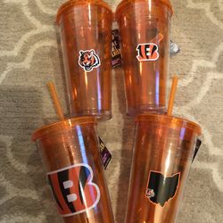 Bengals Double Insulated Tumblers 