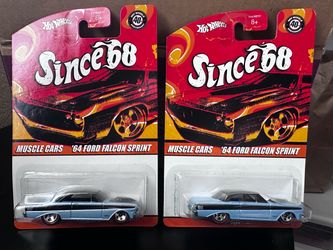 Hot Wheels '64 Ford Falcon Sprint 40th Anniversary – Lot of 2