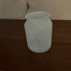 Frosted Vase 