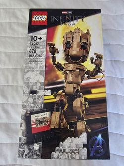 Lego Marvel I am Groot 76217 Building Toy Set - Action Figure from The Guardians of The Galaxy Movies, Baby Groot Model for Play and Display, Great fo