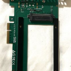 PCIe to U.2 Adapter Card, PCIE3.0 X4/X8/X16 to U.2 Nvme PCIe SSD Adapter for Intel SSD D7 P5510 Series for D7 P5500