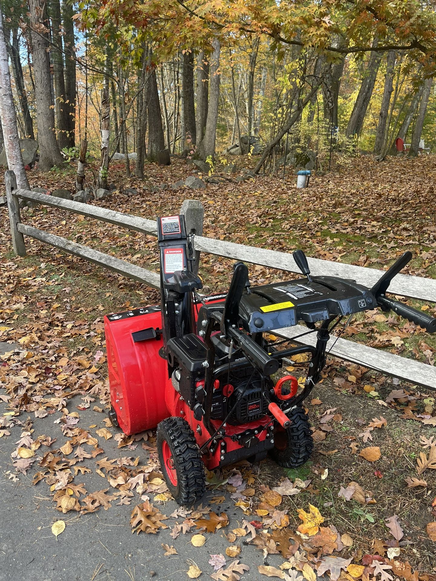 PowerSmart 21″ 212 cc Gas Snow Blower