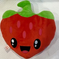 Smillows Strawberry Plush Pillow