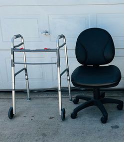 I student chair & 1 Walker  $12.00 both