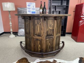 Rustic Bar Solid Wood
