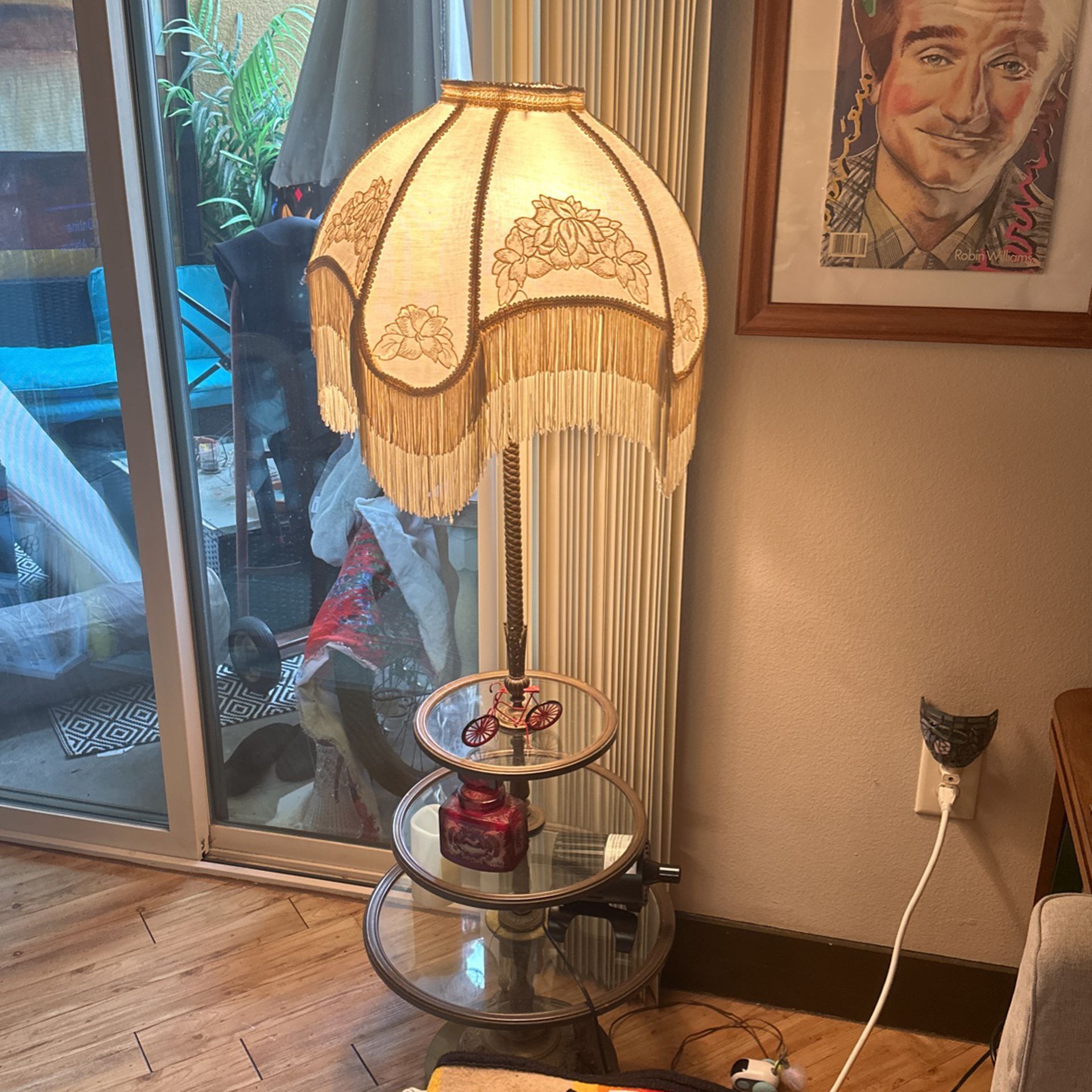 Art Deco Antique / Vintage Lamp Brass Finish 