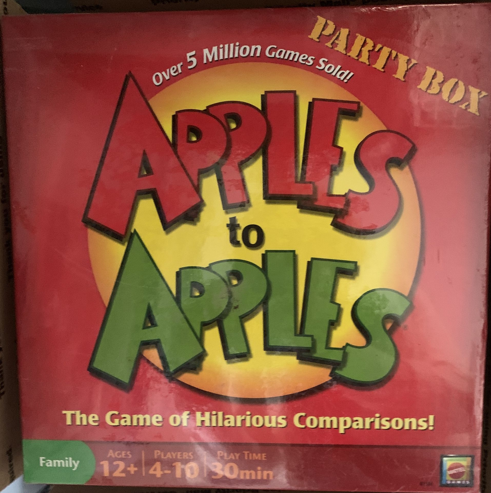 Apples To Apples Party Box